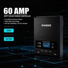 60a Mppt 12v 24v 36v 48v Auto Dc Input Solar Charge Controller bluetooth App Us