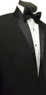 Extremely Rare Nice Black Button-less Inset Lapel Tuxedo Coat Very Nice Tuxxman