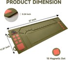 Gun Cleaning Mat With Magnetic Tool Stand  Complete Rifle Kit For    