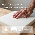 High Density Foam Cushion  4  Thick X 24  Wide X24 Long  Upholstery Foam Firm