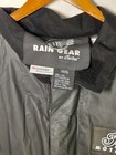 Indian Motorcyle Rain Gear By Indian Jacket Black Color Xxxxl Reflective 4xl