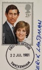Royal Wedding Charles   Diana Set Of First Day Franked 1st   2nd Cards 22 07 81