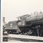 Western Pacific Railroad Engine Locomotive No  50 Antique Photo