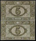         switzerland     5 Franken 1942 Unc     Consecutive Low Serial Number