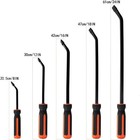 Hardk Pry Bar Tool - Heavy Duty Pry Bar Set Of 5 - Pry Bars With Thicker Stri   