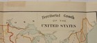 1900 Color Printed Map Territorial Growth Of The United States