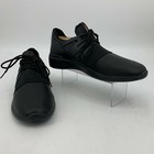 Alpine Swiss Josef Tennis Shoes Men s Size 13 Black Low Top Casual Sneakers