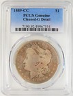 1889-cc Morgan Silver Dollar  1 Carson City Coin - Certified Pcgs Good Details