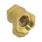 1-1 2  1 5  Npt Threaded Brass Swing Check Valve Non-return For Water Oil