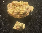 0 81g Gold In Quartz Specimen     Natural Crystal Gold     California
