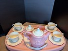 Little Tikes Pink Vintage Elegant Tea Teaset Service For 4 Complete Excellent