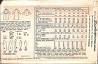 Vintage 1950s Jacket Or Coat Sewing Pattern 1286 Bust 32 Complete