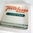 Travelodge At The Park - Anaheim Motel - Rare - Tile Coaster  - Disneyland