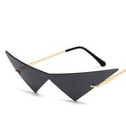 2023 Tengen Toppa Gurren-lagann Kamina Glasses Cosplay Costume Punk Sunglasses