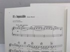 Its Impossible Sheet Music Perry Como Piano Guitar Vocals 60s Pop            F4k