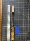 Vintage Copper Head Soldering Irons With Wood Handle 15  Long Unbranded