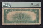 Fr  282 1923  5 Five Dollars    porthole    Silver Certificate Note Pmg Fine-12