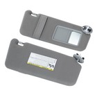 2007-2011 For Toyota Camry Sun Visor Pair Left   Right Gray W sunroof   Lights