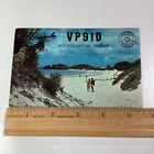 Bermuda Qsl Radio Card 1976 Horseshoe Bay Glen Couco Southampton