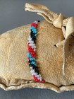 Apache Leather Cactus Kicker Beaded Moccasin