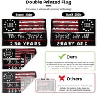 250 Anniversary Flag 3x5 Ft America Flag 250 Years Of Freedom We The People