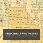 Old Map Of Orange County  Tx 1880 - Vintage Texas Art