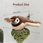 Usb Interactive Flying Bird Cat Toys Electronic Pet Simulation Sparrow Toy Us