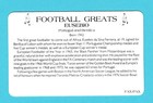 Football  Great  -  Eusebio  Of  Portugal  -  1989