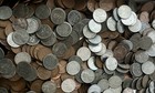 Coin Grab Bag Lot Of Old Us Wheat Cents And Steel Cents