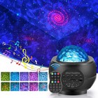 Projector Galaxy Starry Sky Night Light Ocean Star Party Speaker Led Lamp Remote