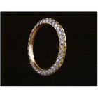 36mm Date Just Stainless Steel Watch Bezel Yellow Plated 10 Pointer Moissanite