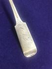 Antique American Coin Silver O D Seymour Sugar Shovel Spoon 19  Grams