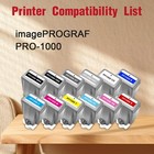 12 Pack Pfi-1000 Ink 80ml Compatible Cartridge For Canon Imageprograf Pro 1000