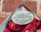 Old English Cracker Company 8 Handmade Gold Glitter Crackers