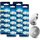20pcs Philips 3v Cr2032 Br2032 Dl2032 Lithium Battery Button Cell For Watch