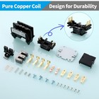 Hvac Motor Contactor 2-pole 30a 24v Coil Air Conditioner Compressor Relay