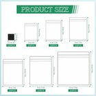 240 Pcs Anti Tarnish Strips With Clear Jewelry Organizer Bag Silver Protection