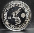 South Korea 2018 1oz  999 Silver Korean Tiger In Capsule