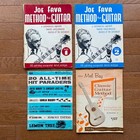 Lot Of 4 Vintage Guitar Instruction Books - Mel Bay   s Modern Guitar Method Etc