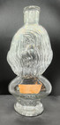  beecher  Bouquet Hair Oil Figural Glass Bottle -t p  Spencer   Co  N y 