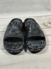 Under Armour Locker Camo Black   Gray Size 13 Slip On Slides Sandals Slippers