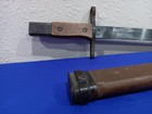 Japanese Ww2 Bayonet With Wooden Scabbard 