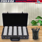 Coin Storage Holder Box Compartments 50 Slot Coin Slabs Coin Case For Collectors