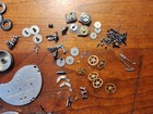 Vintage Elgin 8 Day Car Clock Lot -3 Movements Dials Cases Restorers Repair