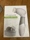 Vitagoods Perfect Skin Plus Cleansing   Exfoliating Brush For Face   Body New