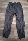 Patagonia Torrentshell Nylon Rain Pants Belted Outdoor Hiking Black Size Medium