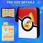 Card Book Holder Binder Album Collection Pokemon 400 Trading Tcg Card Case