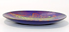 Vintage Heavy 5 5  Enamel On Copper Tropical Fish Trinket Tray Dish