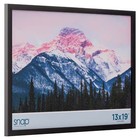 13  X 19  Black Wood Wall Mount Photo Picture Poster Frame With Hanging Hardware