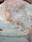 Vintage Replogle World Globe Mid Century Classic Series Floor Stand 32  Tall